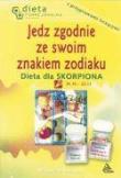 Skorpion. Jedz zgodnie ze swoim znakiem zodiaku. Autor: Barbara Jakimowicz-Klein. Dadada.pl Okładka książki Skorpion. Jedz zgodnie ze swoim znakiem zodiaku