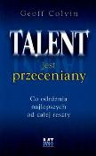 Okładka książki Talent jest przeceniany