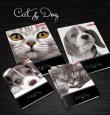 Opakowanie Zeszyt A5/96K/BR kratka 5 szt. Cat&Dog