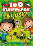 Okładka książki 100 malowanek dla Jasia