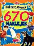 Okładka książki 670 naklejek. Superzabawa