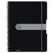 Opakowanie Brulion na spirali A4/80K kratka PP czarny