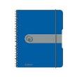 Opakowanie Brulion na spirali A5/80K kratka PP niebieski