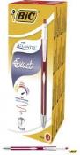 Opakowanie Długopis Atlantis Exact - czerwony (12 szt.) BIC