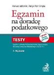 Okładka książki Egzamin na doradcę podatkowego. Testy