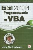Excel 2010 PL. Programowanie w VBA. Vademecum. Autor: Walkenbach John. Dadada.pl Okładka książki Excel 2010 PL. Programowanie w VBA. Vademecum