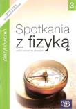 Okładka książki Fizyka  GIM 3 Spotkania... ćw NE