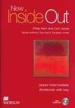 Okładka książki Inside Out New Upper-Inter. WB with key MACMILLAN