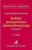 Okładka książki Kodeks postępowania administracyjnego. Komentarz