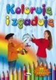 Okładka książki Koloruję i zgaduję - niebieska  AWM