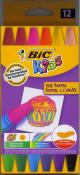 Kredki pastele olejowe (12 szt.) BIC. Wydawca: Bic. Dadada.pl Opakowanie Kredki pastele olejowe (12 szt.) BIC