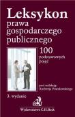 Okładka książki Leksykon prawa gospodarczego publicznego