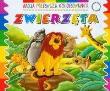 Moja pierwsza kolorowanka - Zwierzęta. Autor: praca zbiorowa. Dadada.pl Okładka książki Moja pierwsza kolorowanka - Zwierzęta