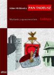Pan Tadeusz z oprac. GREG. Autor: Adam Mickiewicz. Dadada.pl Okładka książki Pan Tadeusz z oprac. GREG