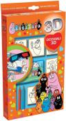 Opakowanie Pieczątki 3D + okulary Barbapapa