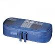 Opakowanie Piórnik kosmetyczka Cube Karo niebieski/popiel