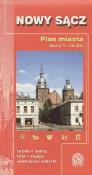 Okładka książki Plan Miasta - Nowy Sącz czerwona