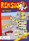 Reksio. Łamigłówki. W mieście. Autor: Dawczak Beata, Spychał Izabela. Dadada.pl Okładka książki Reksio. Łamigłówki. W mieście
