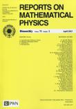 Opakowanie Reports on Mathematical Physics 75/2 2015 Kraj