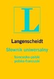 Słownik uniwersalny pol-franc-pol ''L. Autor: Natalia Celer. Dadada.pl Okładka książki Słownik uniwersalny pol-franc-pol ''L