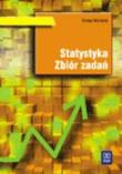 Okładka książki Statystyka zb. zadań  Michalski pomarańczowe WSiP