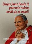 Święty Janie Pawle II patronie rodzin módl się za nami. Autor:   Praca zbiorowa. Dadada.pl Okładka książki Święty Janie Pawle II patronie rodzin módl się za nami