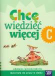 Szkoła na miarę Chcę wiedzieć więcej C NE. Autor: Elżbieta Waszkiewicz, Katarzyna Skoczylas. Dadada.pl Okładka książki Szkoła na miarę Chcę wiedzieć więcej C NE