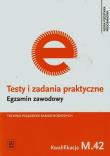 Testy i zadania praktyczne Egzamin zawodowy Technik pojazdów samochodowych M.42. Autor: Jarosław Idczak. Dadada.pl Okładka książki Testy i zadania praktyczne Egzamin zawodowy Technik pojazdów samochodowych M.42