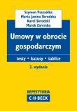 Umowy w obrocie gospodarczym. Autor: Pszczółka Szymon, Skrodzka Marta Janina, Skrodzki Karol, Zaremba Marek. Dadada.pl Okładka książki Umowy w obrocie gospodarczym