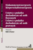 Ustawa o podatku dochodowym od osób fizycznych Ustawa o podatku dochodowym od osób prawnych. Einkom. Autor: Rodl & Partner. Dadada.pl Okładka książki Ustawa o podatku dochodowym od osób fizycznych Ustawa o podatku dochodowym od osób prawnych. Einkom