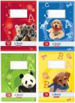 Opakowanie Zeszyt A5/16K kratka Animals (10szt)