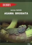 Agama brodata. Autor: Papiór Alicja. Dadada.pl Okładka książki Agama brodata