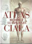 Atlas budowy ludzkiego ciała. Autor: Vigue-Martin. Dadada.pl Okładka książki Atlas budowy ludzkiego ciała