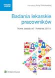 Badania lekarskie pracowników. Autor: Anna Sokołowska. Dadada.pl Okładka książki Badania lekarskie pracowników
