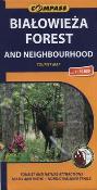 Opakowanie Białowieża Forest and neighbourhood Tourist map 1:50 000