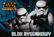 Opakowanie Blok rysunkowy A4 Star Wars Rebels gładki 20 kartek