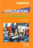 Okładka książki Civilisation en dialogues niveau intermediare kaiążka + CD audio
