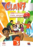 Clan 7 con ¡Hola, amigos! 3- podręcznik + płyta CD-ROM. Autor: Castro Maria. Dadada.pl Okładka książki Clan 7 con ¡Hola, amigos! 3- podręcznik + płyta CD-ROM