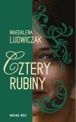 Cztery rubiny. Autor: Magdalena Ludwiczak. Dadada.pl Okładka książki Cztery rubiny