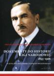 Okładka książki Dokumenty do historii Ligi Narodowej 1893-1906