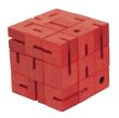 Opakowanie IQ-Test Flexi Cube, drewno, czerwona 17512