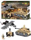 Opakowanie Klocki Grupa wojskowa Millitary 197 elementów