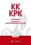 Kodeks karny. Kodeks postępowania karnego. Edycja prokuratorska. Autor: red. Aneta Flisek. Dadada.pl Okładka książki Kodeks karny. Kodeks postępowania karnego. Edycja prokuratorska