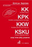 Kodeks karny Kodeks postępowania karnego Kodeks karny wykonawczy. Koszty sądowe karne.. Autor: red. Aneta Flisek. Dadada.pl Okładka książki Kodeks karny Kodeks postępowania karnego Kodeks karny wykonawczy. Koszty sądowe karne.