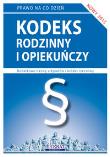 Kodeks rodzinny i opiekuńczy 2015. Autor: Koniuszek Ewelina [opracowanie. Dadada.pl Okładka książki Kodeks rodzinny i opiekuńczy 2015