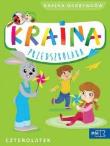 Kraina przedszkolaka Czterolatek Kraina odkrywców. Autor: Beata Szurowska. Dadada.pl Okładka książki Kraina przedszkolaka Czterolatek Kraina odkrywców