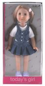 Opakowanie Lalka, 36 cm Todays girl czarne włosy