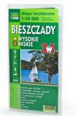 Mapa turystyczna Bieszczady 2w1 WIT. Wydawca: Agencja Wydawnicza WIT. Dadada.pl Opakowanie Mapa turystyczna Bieszczady 2w1 WIT