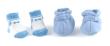 Opakowanie Niebieskie buty i skarpetki dla lalek do 46 cm