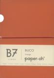 Opakowanie Notatnik B7 Paper-oh Buco Orange w linie